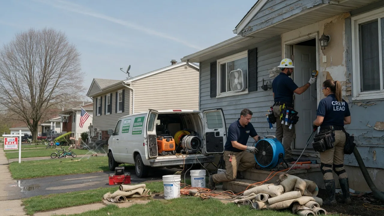 Flood Cleanup in Brave, PA near me